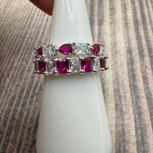 Bomb Party Ring Set Size 6 "The Bernadette Set"